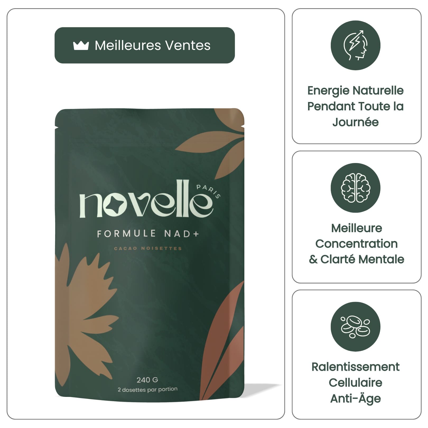 Novelle® Formule NAD+
